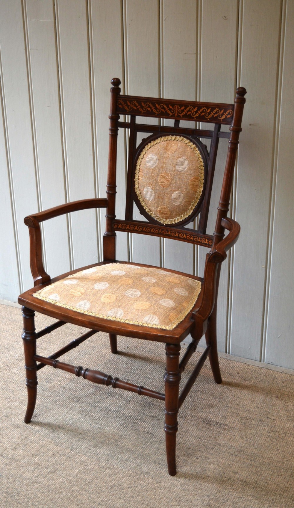 Edwardian Inlaid Chair