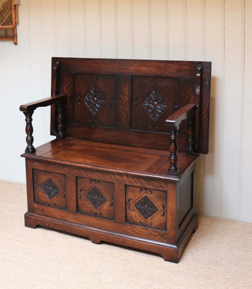 Oak Monks Bench