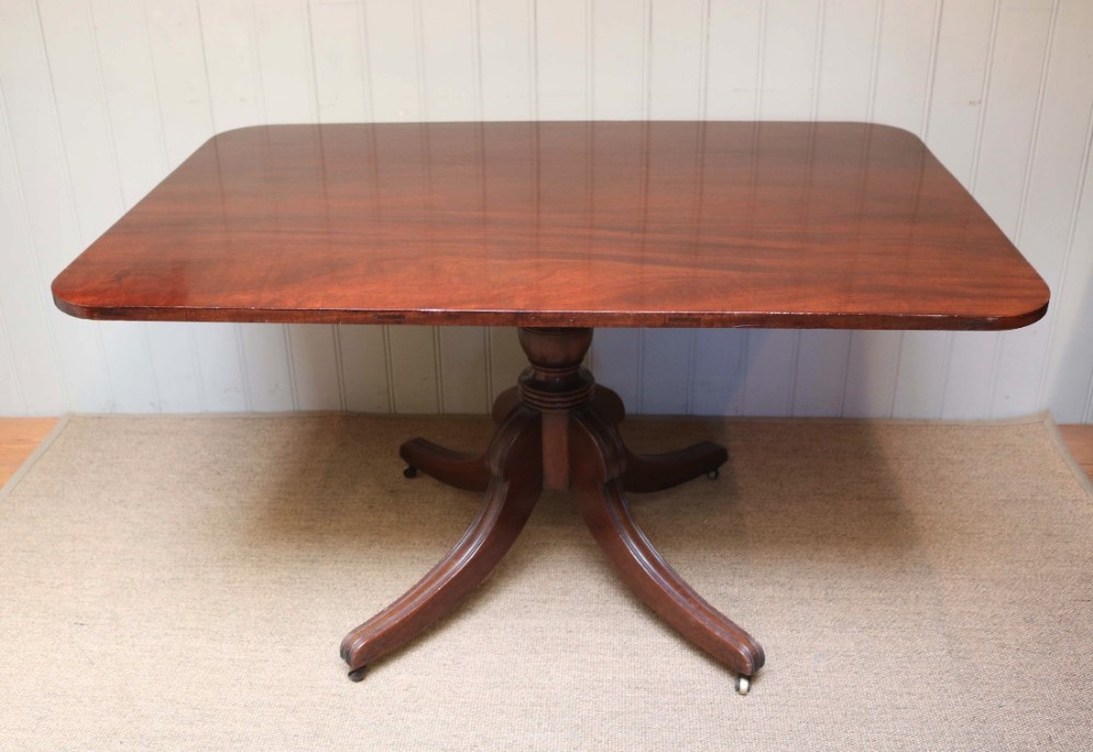Regency Tilt Top Mahogany Breakfast Table