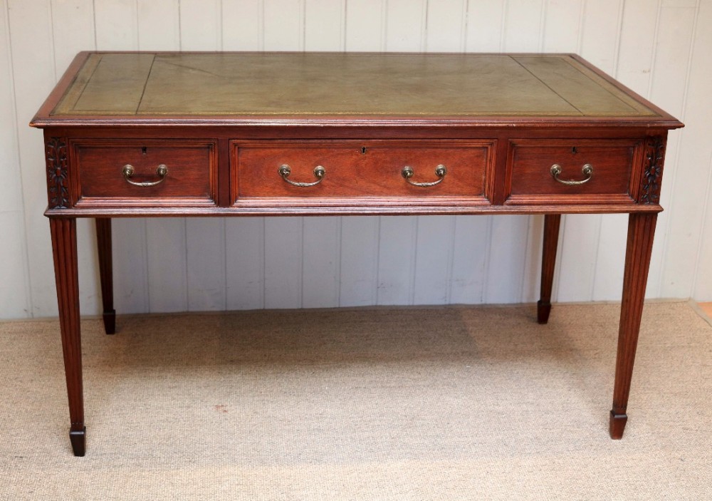 Edwardian Mahogany Writing Desk