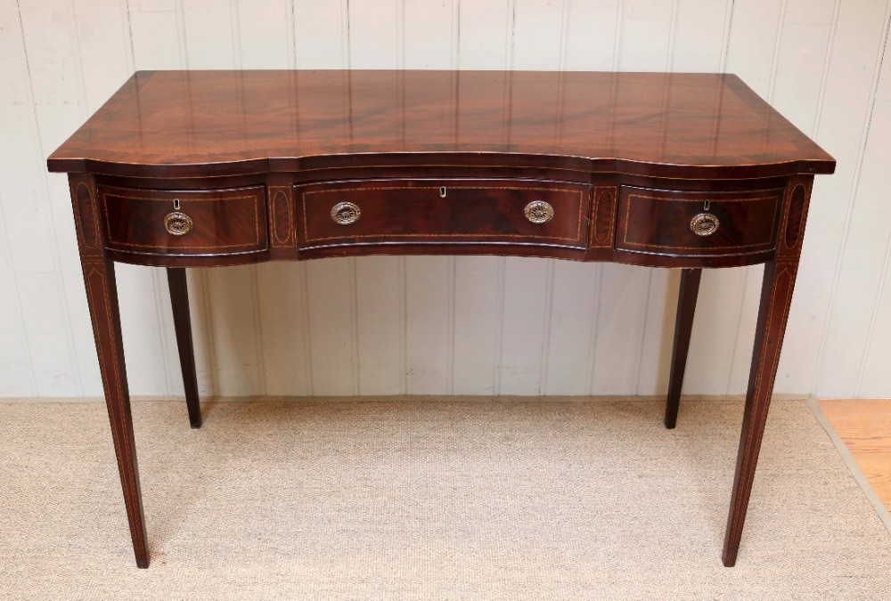 Edwardian Inlaid Mahogany Side Table