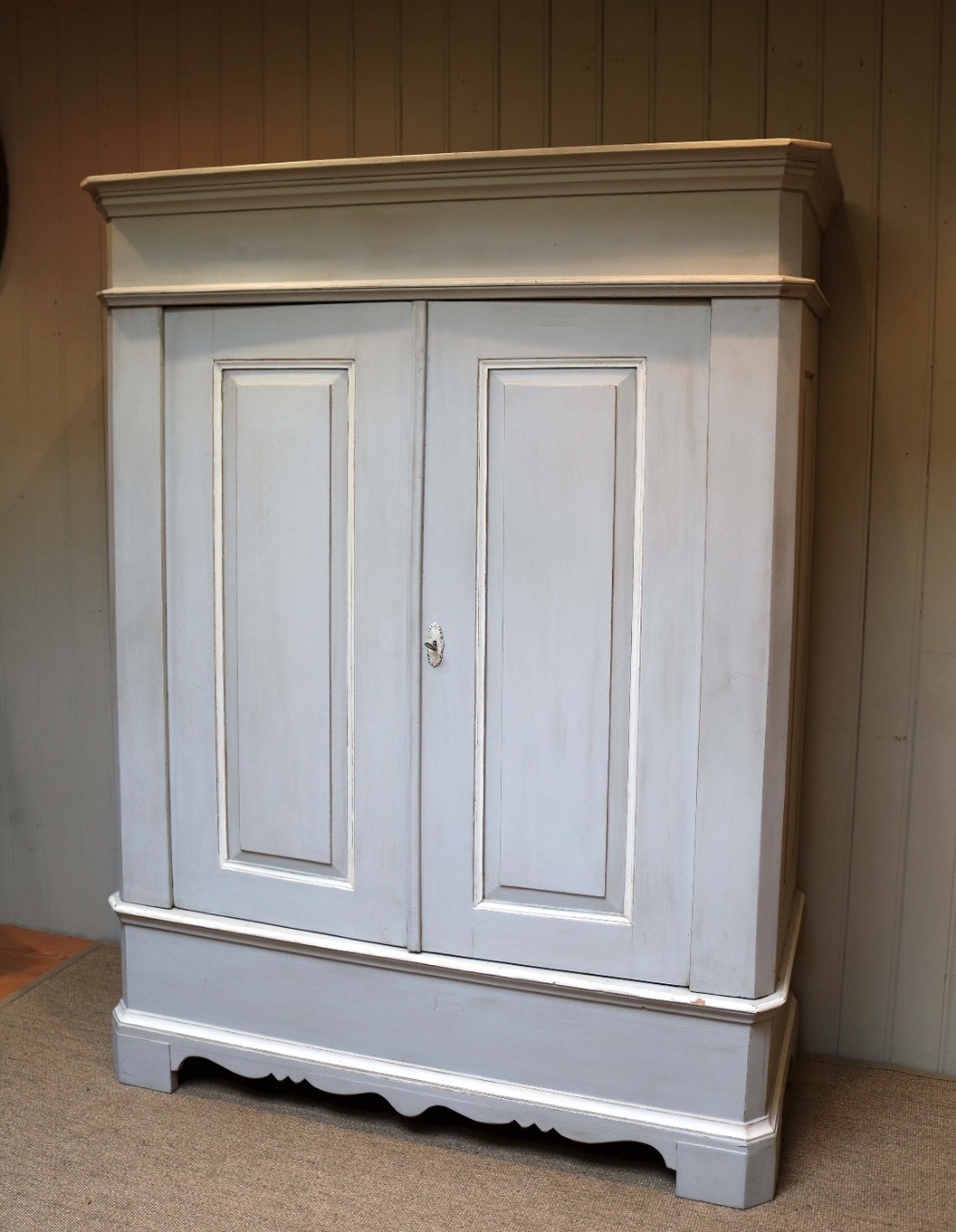 Continental Painted Wardrobe