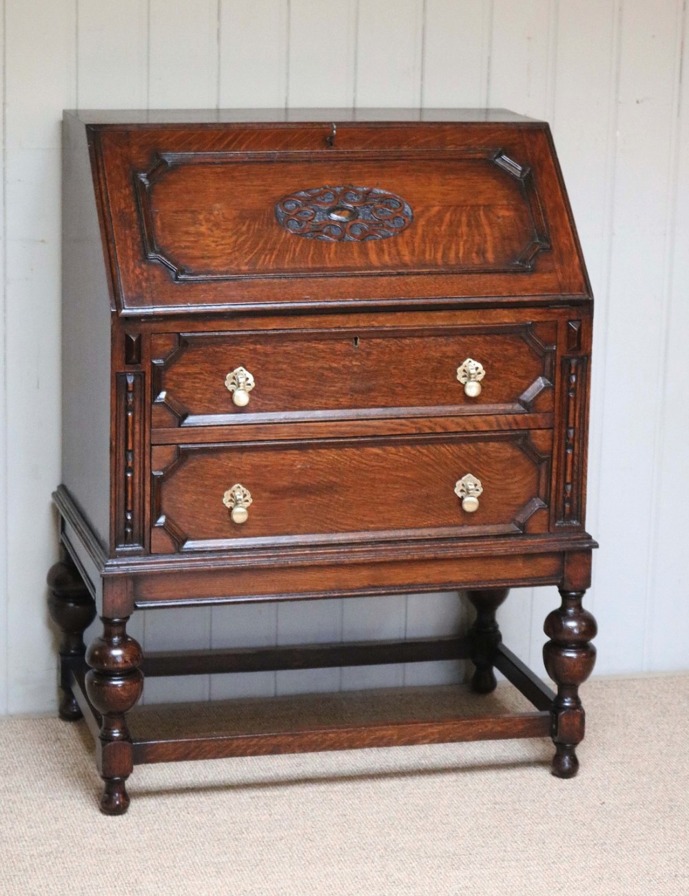 1920s Oak Bureau 