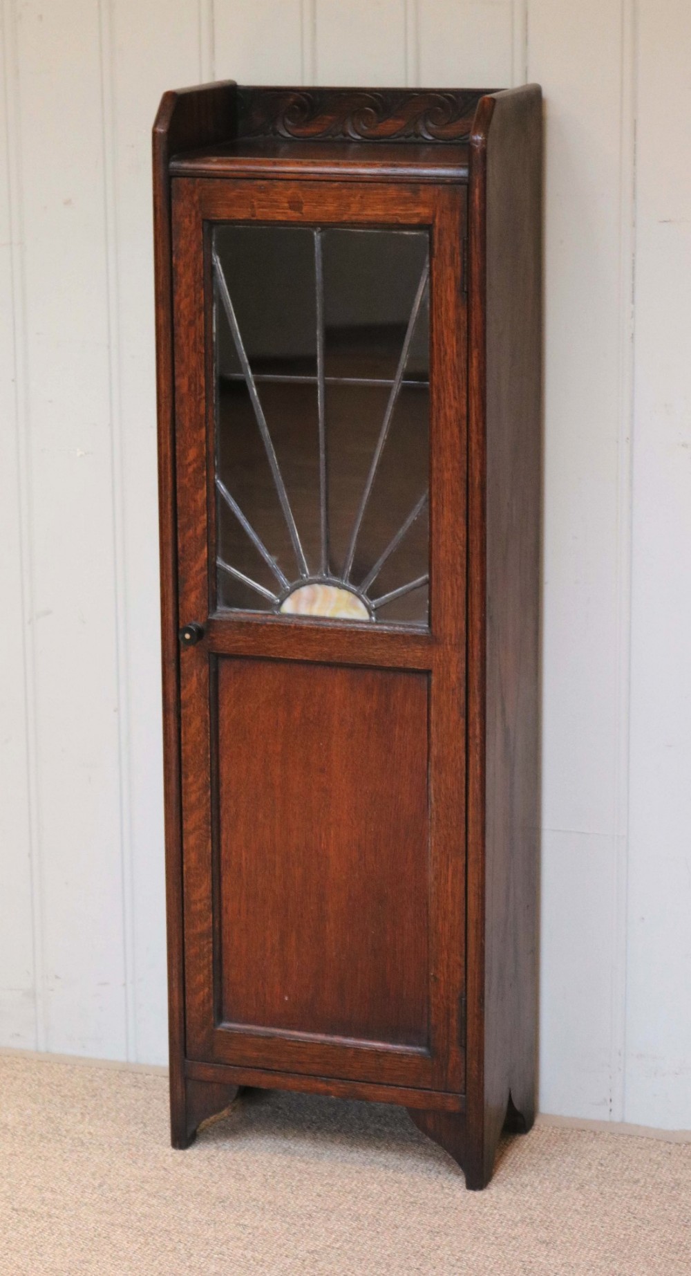 Small Proportioned Oak Art Deco Bookcase