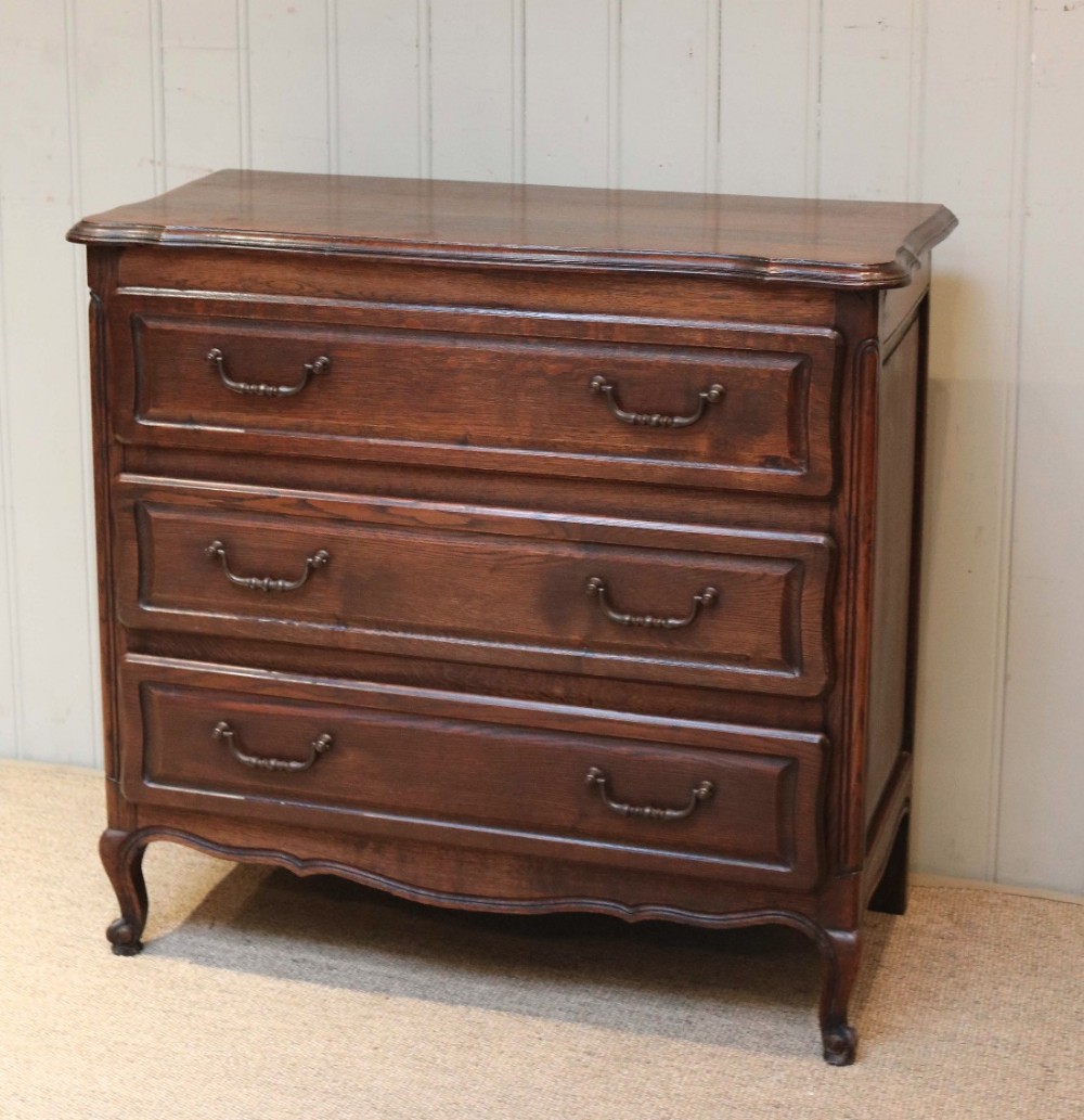 French Oak Chest Of Drawers