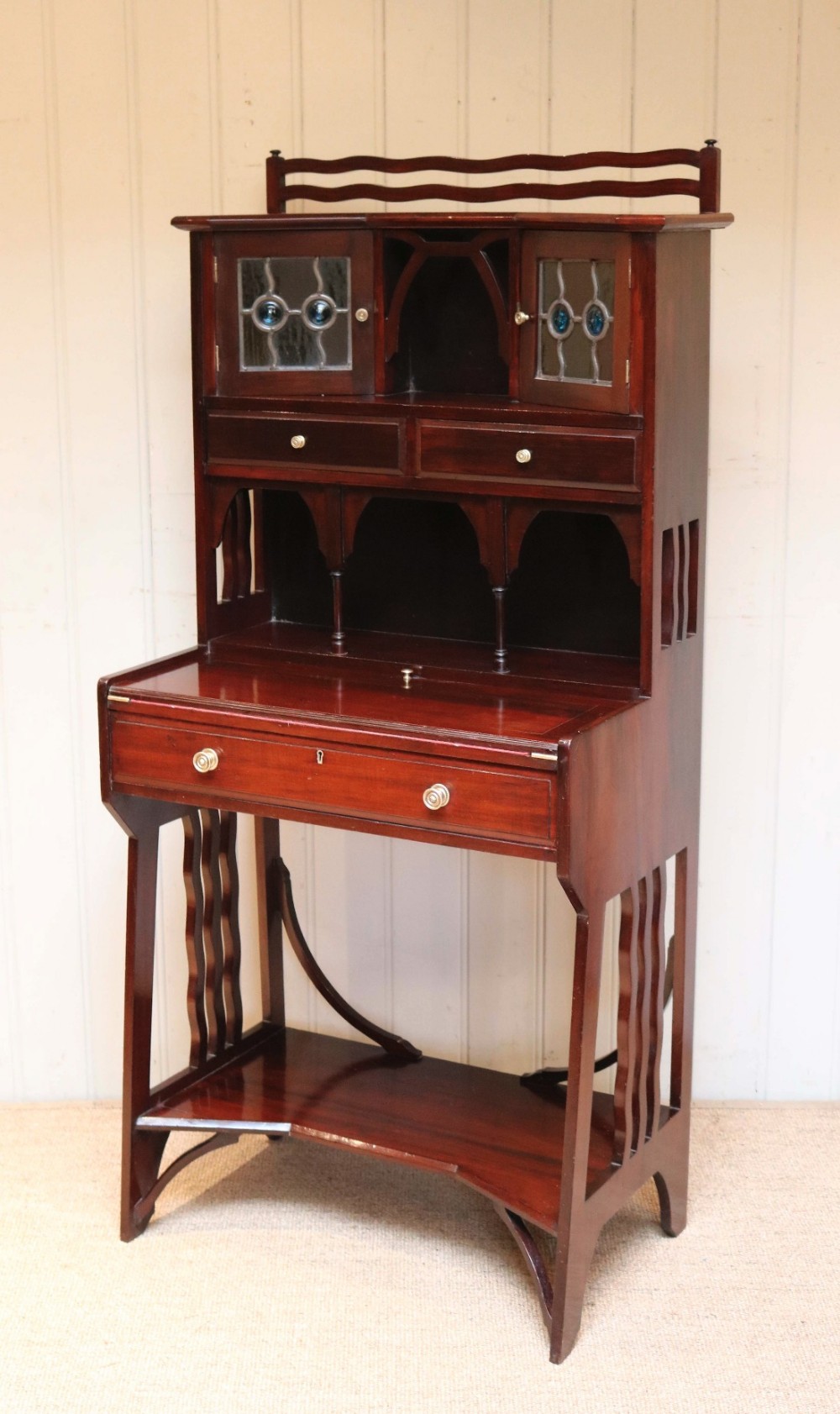 Liberty & Co Arts And Crafts Mahogany Desk