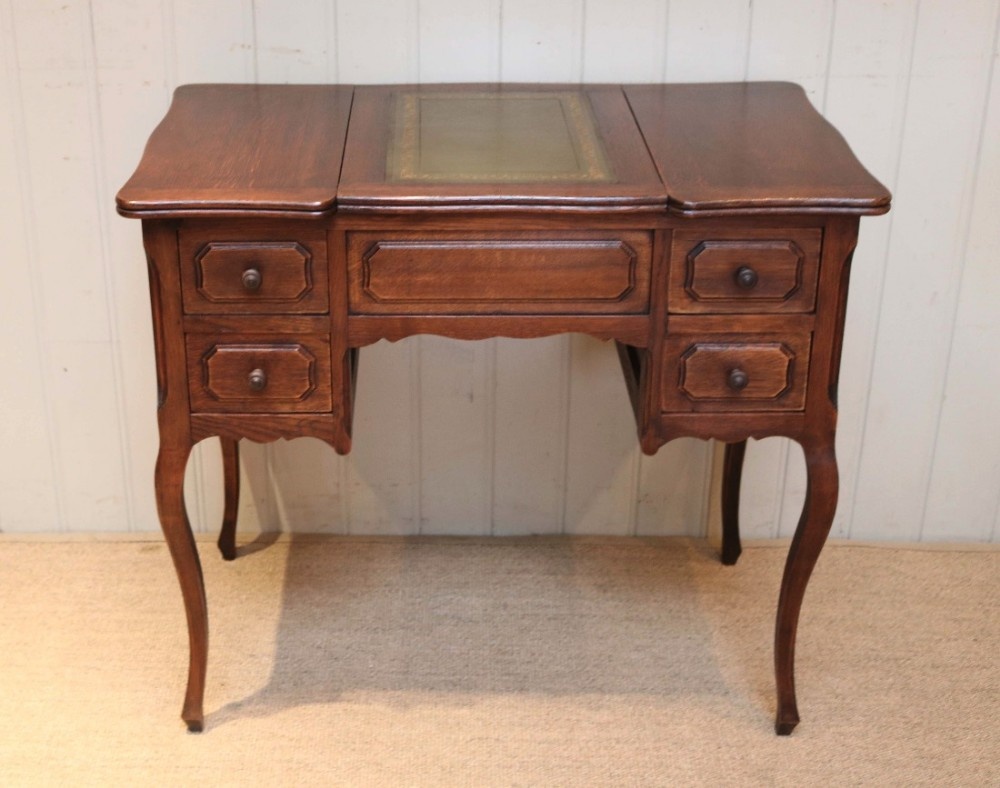 Small French Oak Desk