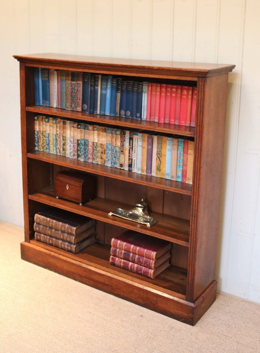 Oak Open Bookcase