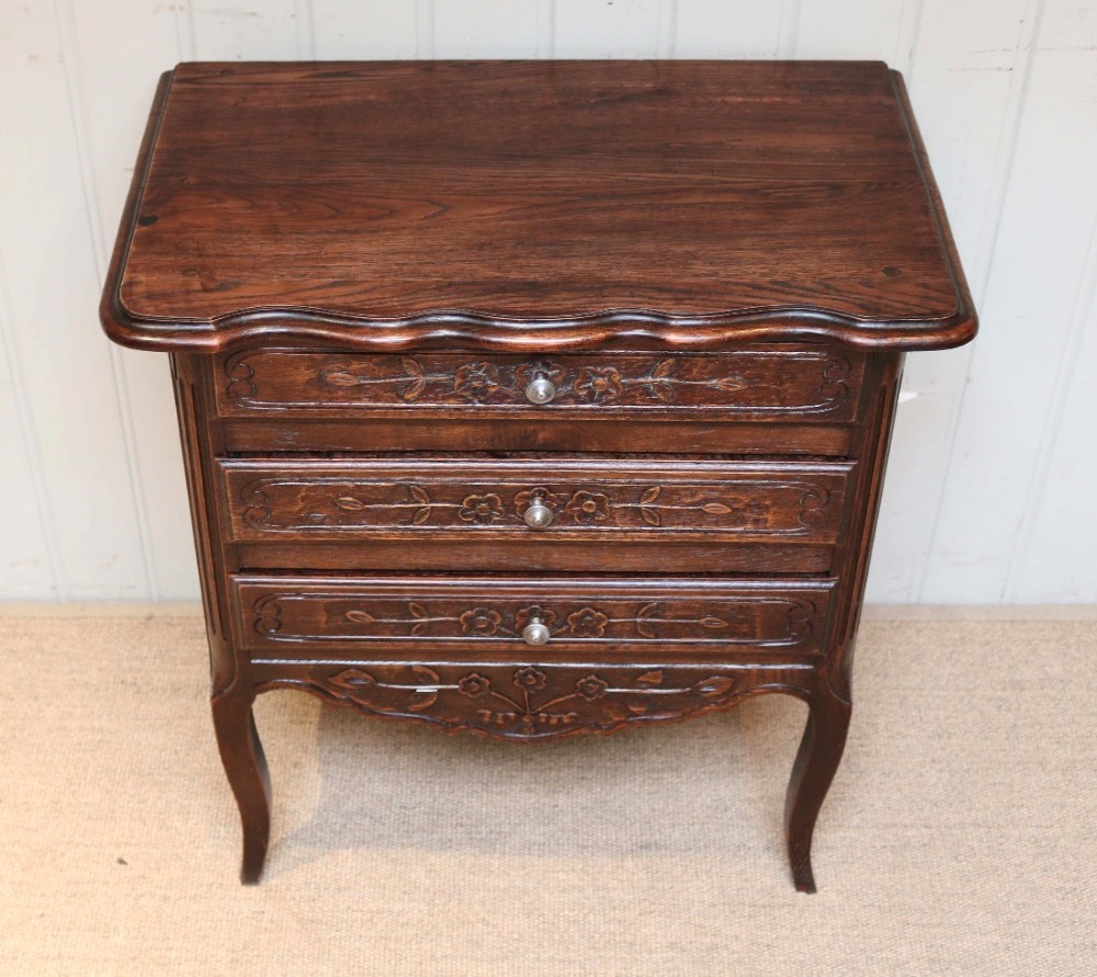 French Oak Chest Of Drawers