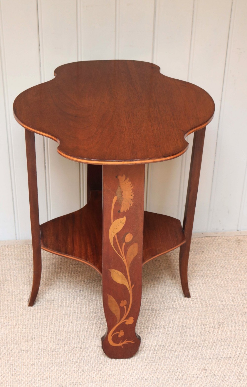 Mahogany Art Nouveau Table 