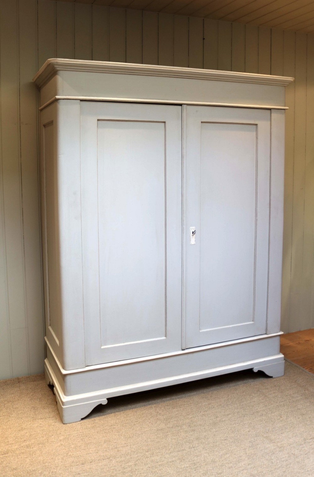 Continental Painted Two Door Wardrobe 