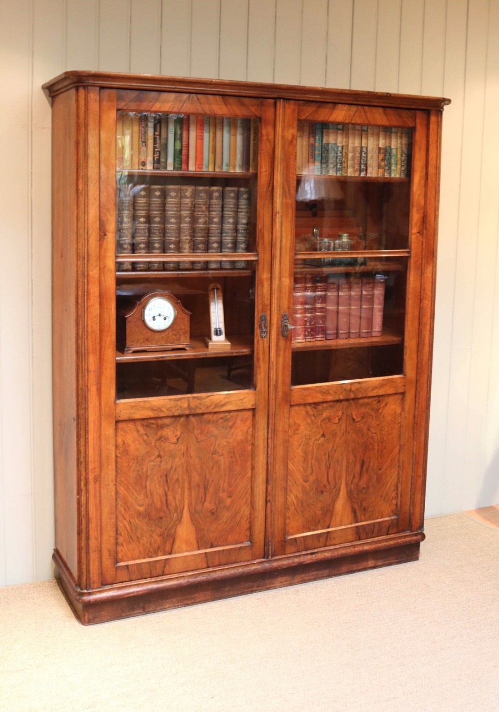 Figure Walnut Cabinet