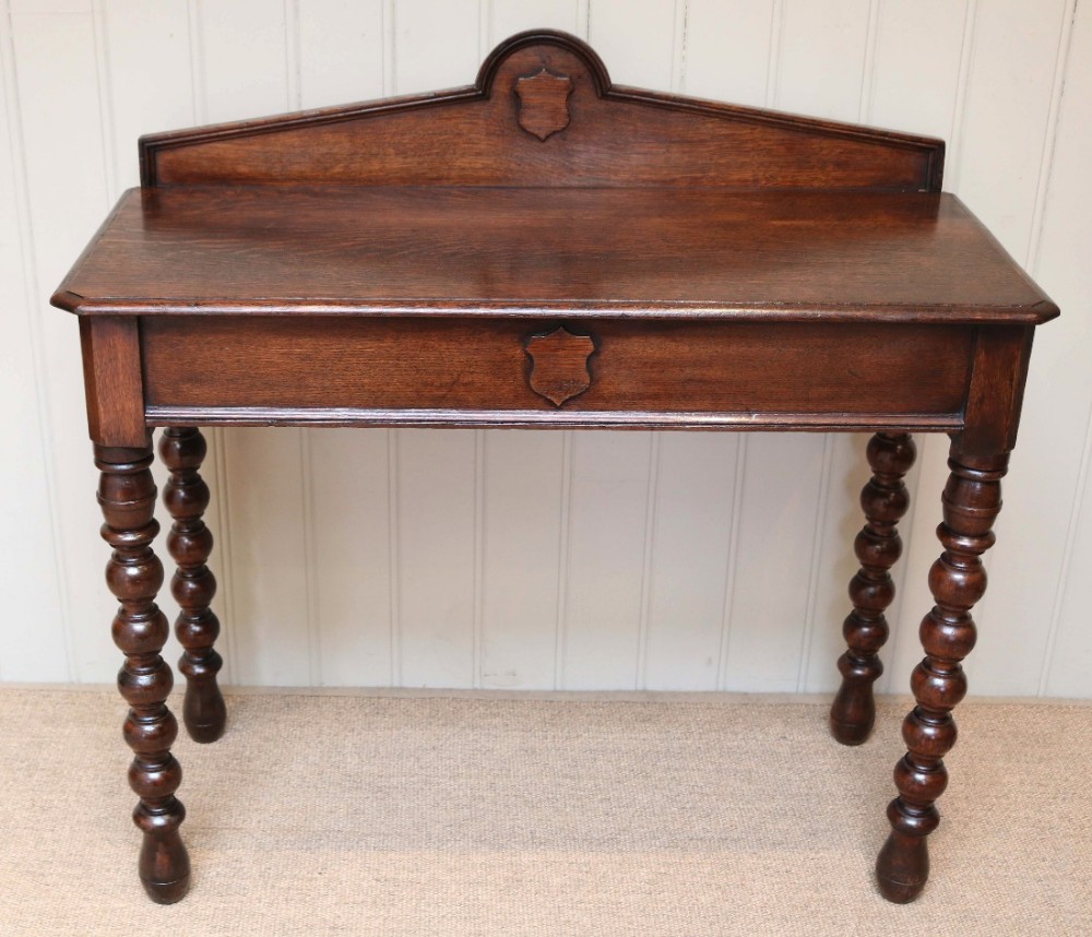 Oak Hall Table