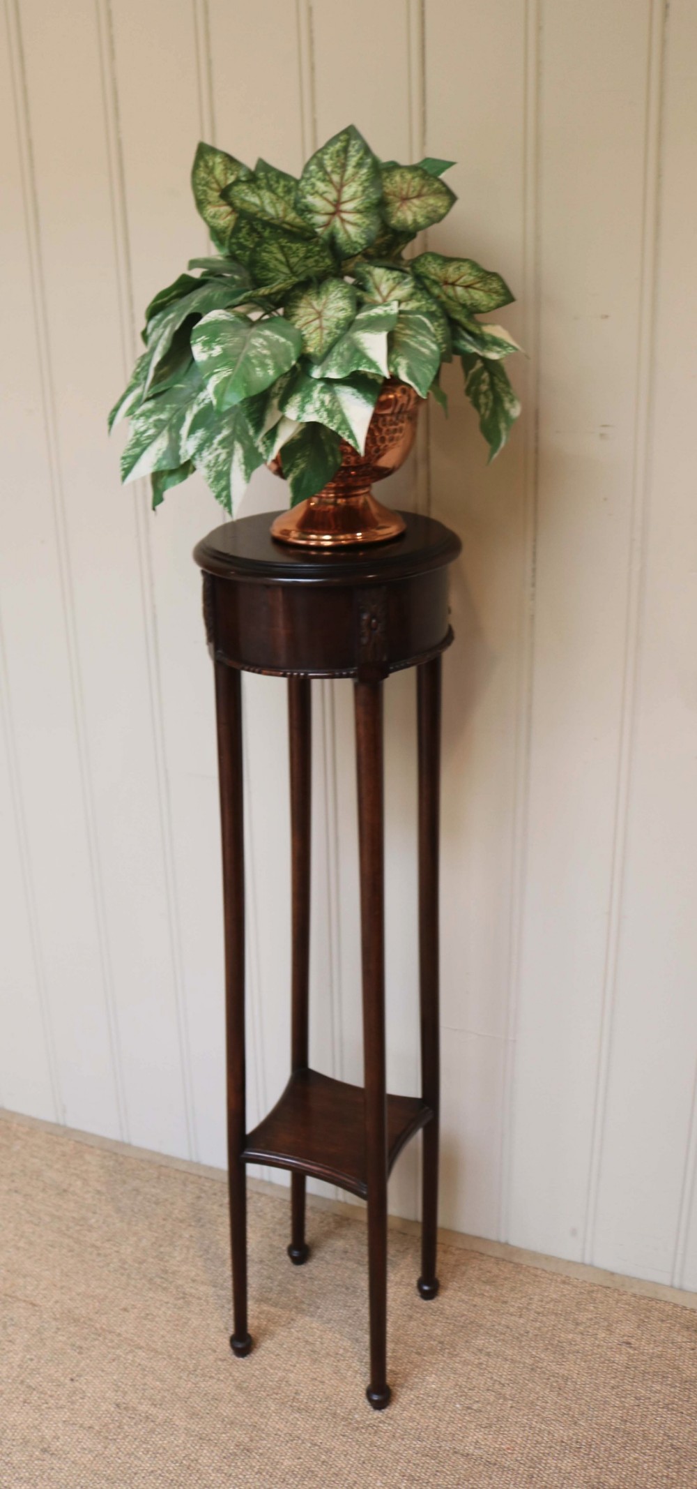 Mahogany Plant stand 