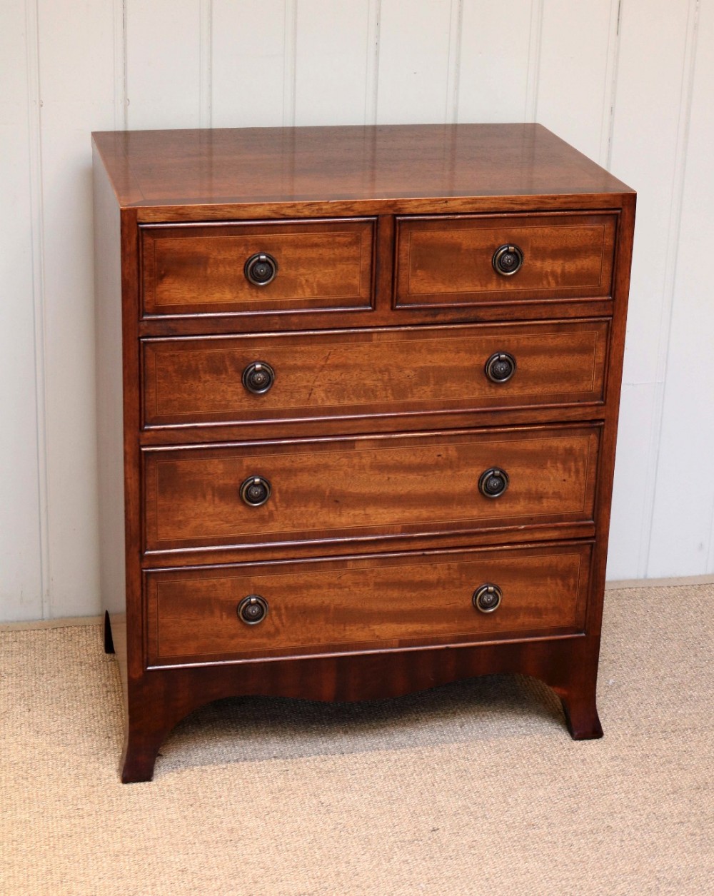 Small Mahogany Chest Of Drawers