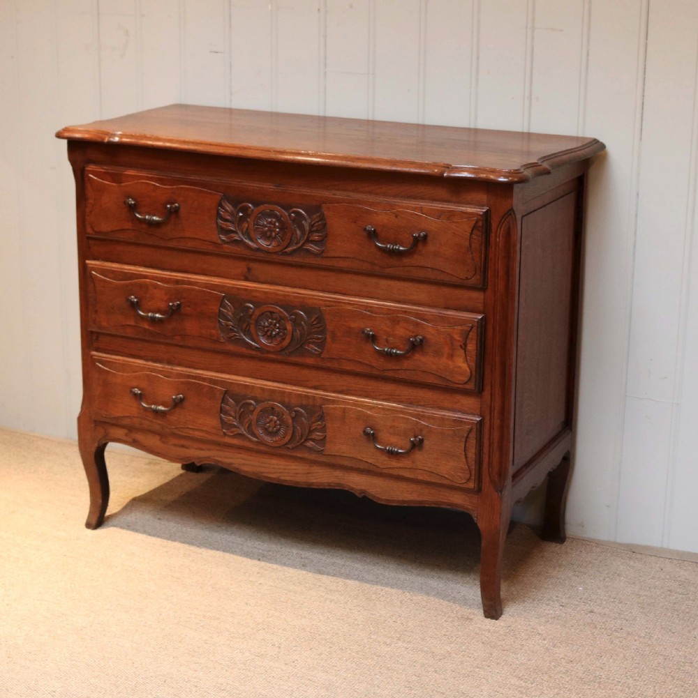 French Oak Chest Of Drawers View III