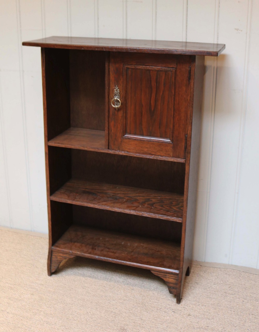 Small Proportioned Oak Bookcase View VI