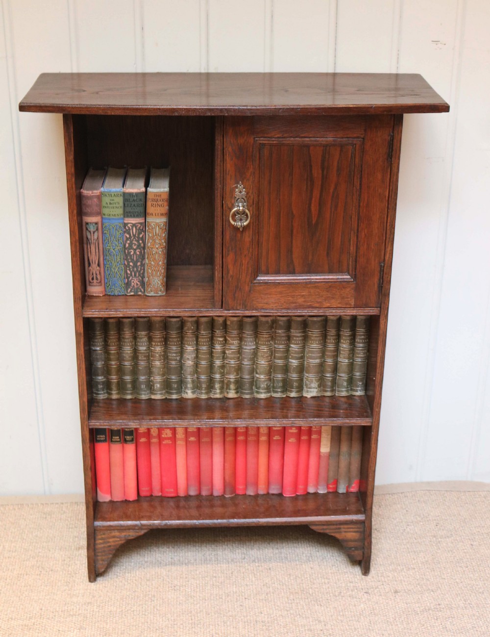 Small Proportioned Oak Bookcase View VII