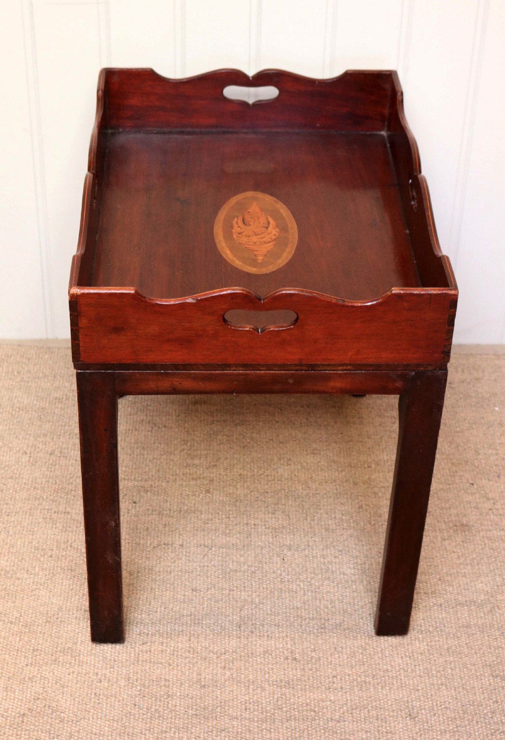 Victorian Mahogany Tray On Stand View VI