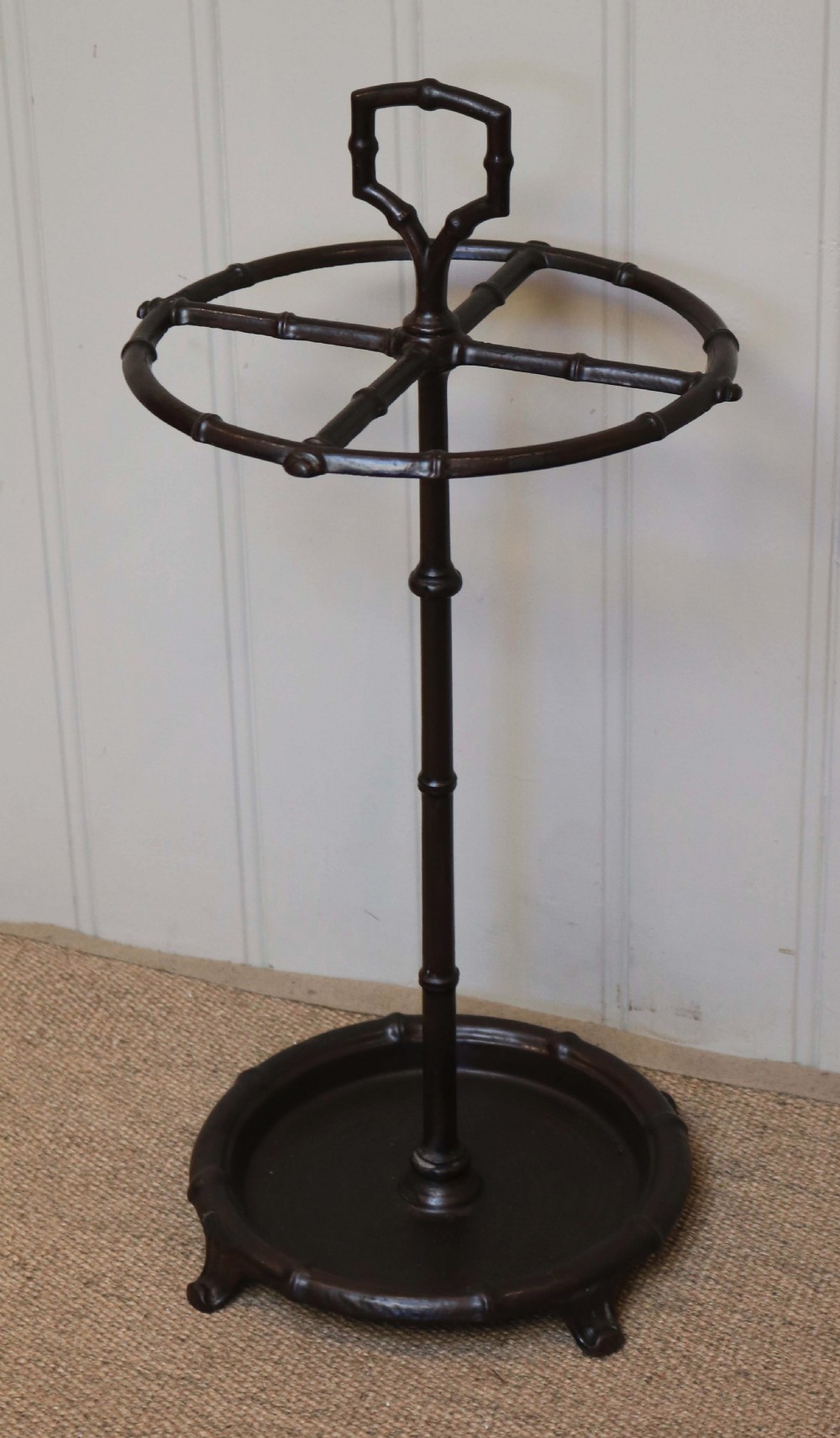 French Cast Iron Stick Stand  View IV