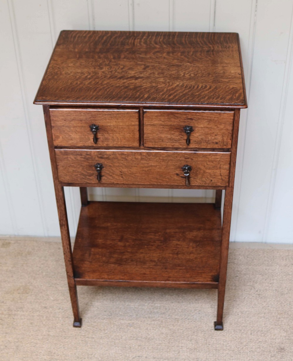 Oak Side Cabinet  View V