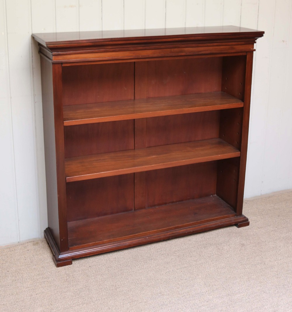 Mahogany Open Bookcase  View VII