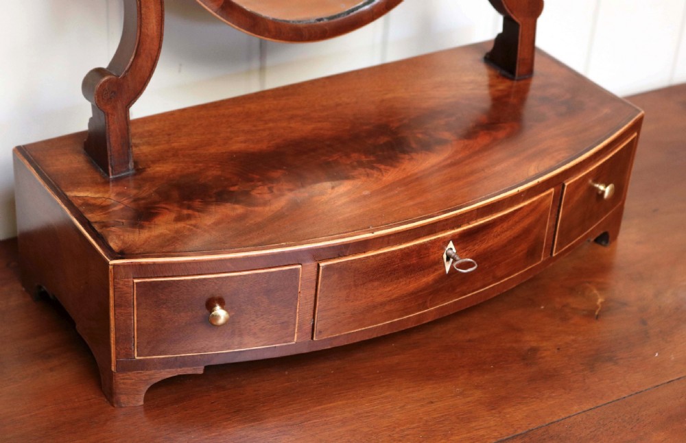 Victorian Mahogany Dressing Table Mirror View IV