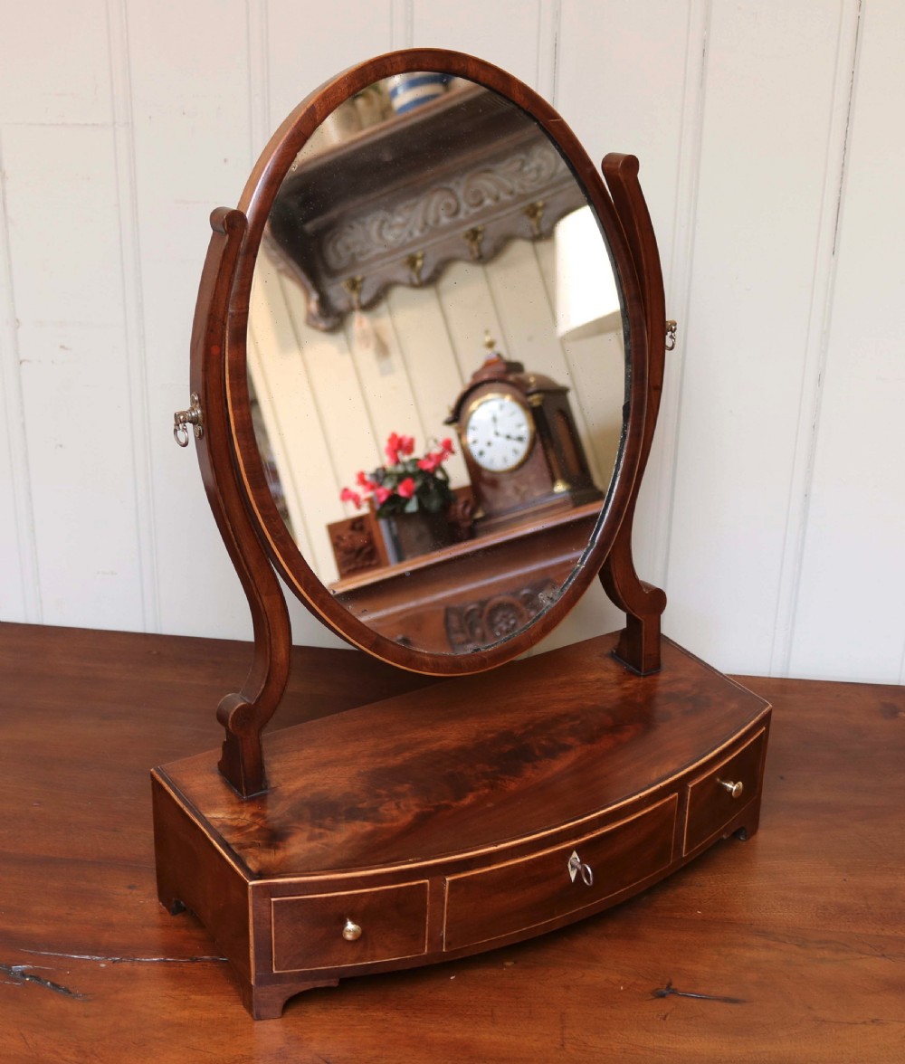 Victorian Mahogany Dressing Table Mirror View VII