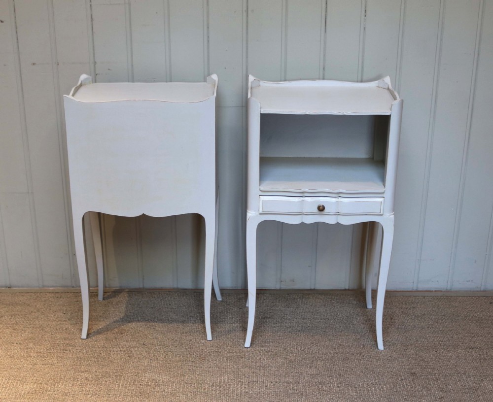 Pair Of Painted Bedside Cabinets View IV