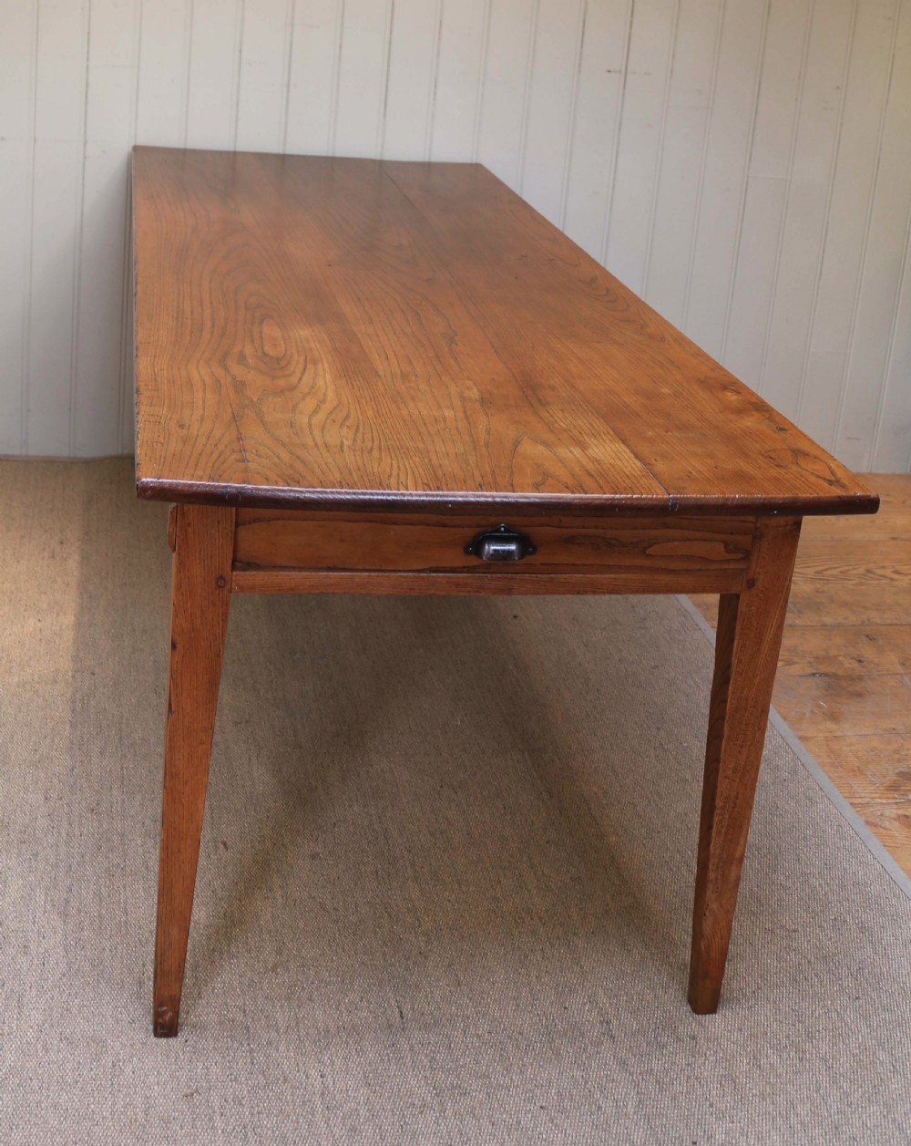 French Chestnut Farmhouse Table View V