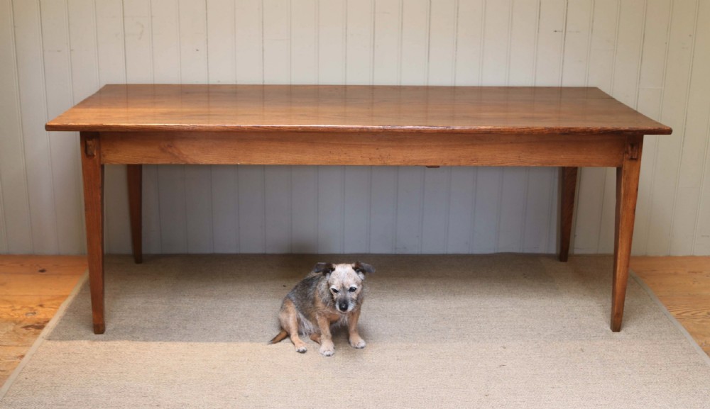 French Chestnut Farmhouse Table View VII