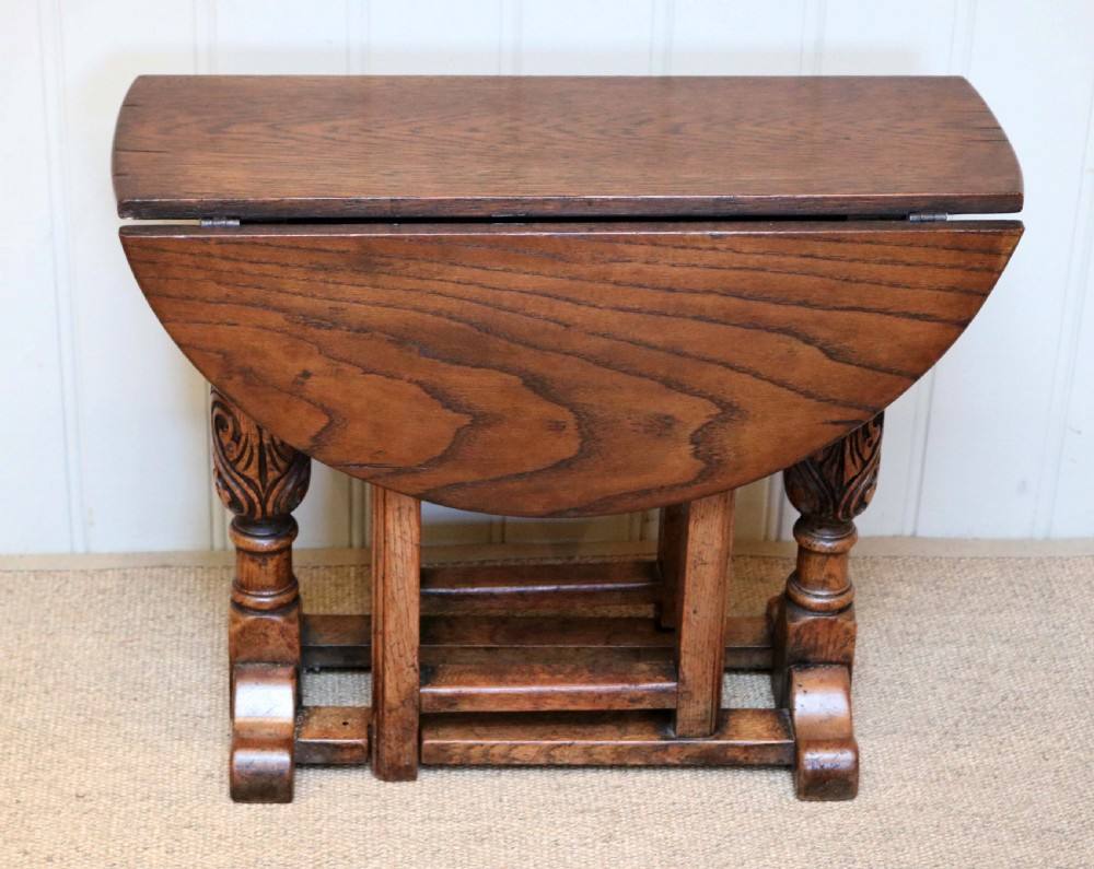 Small Oak Gateleg Table View II