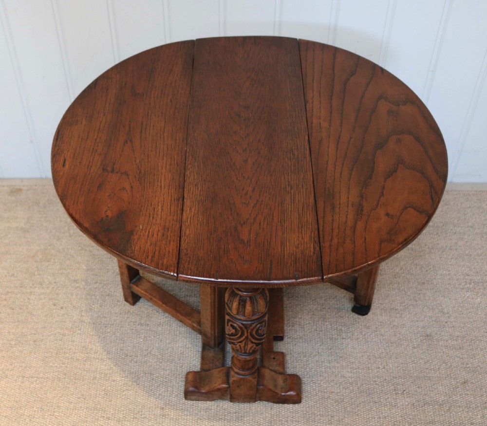 Small Oak Gateleg Table View V