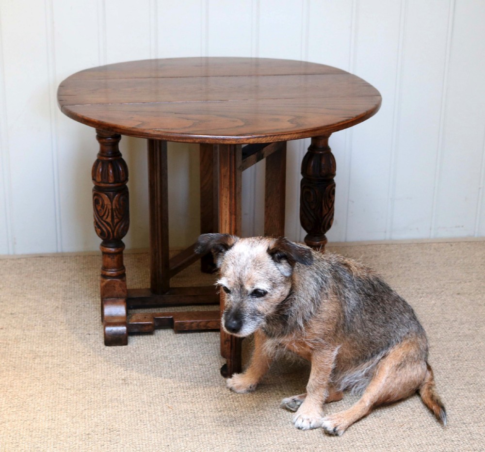 Small Oak Gateleg Table View VI