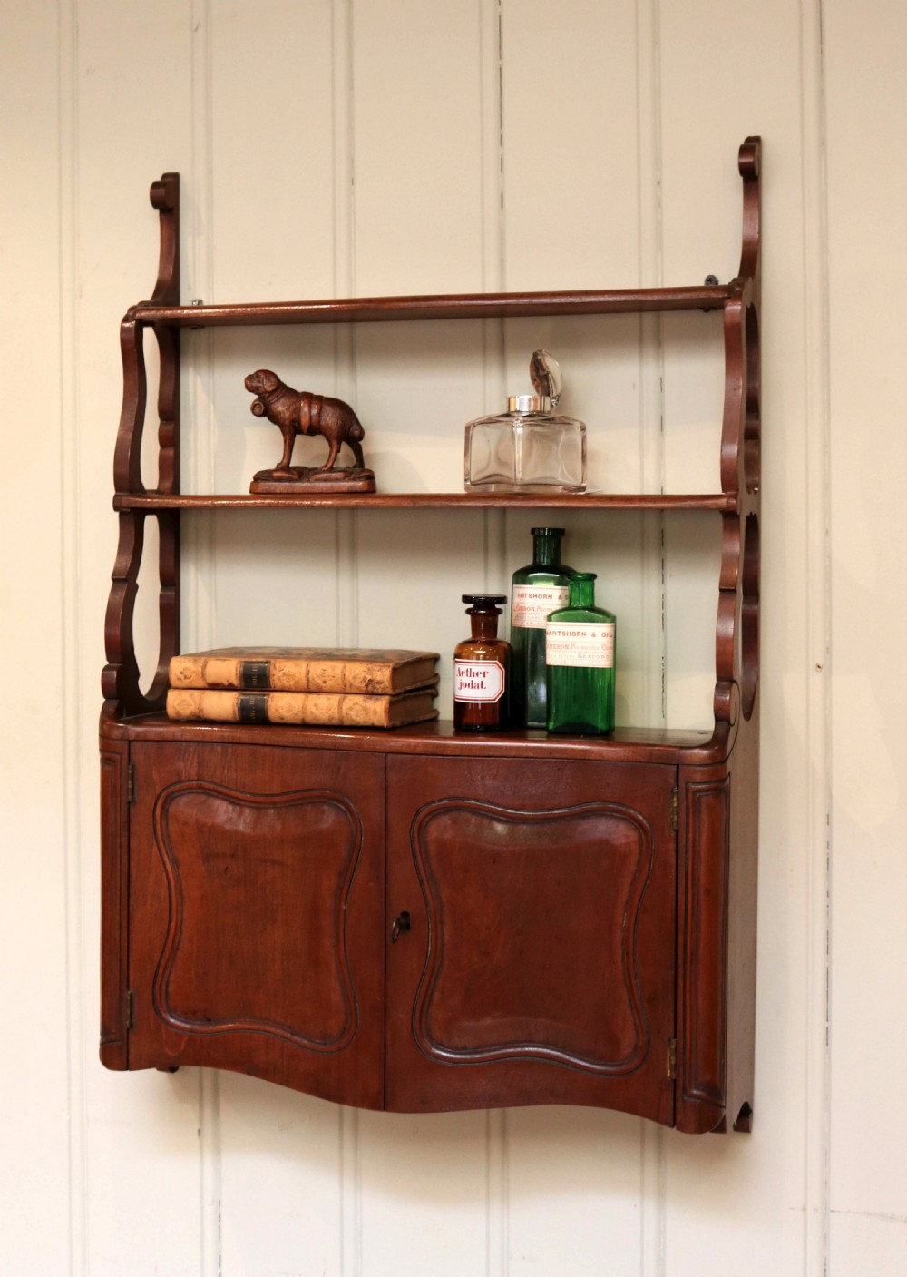 Walnut Wall Cabinet  View V