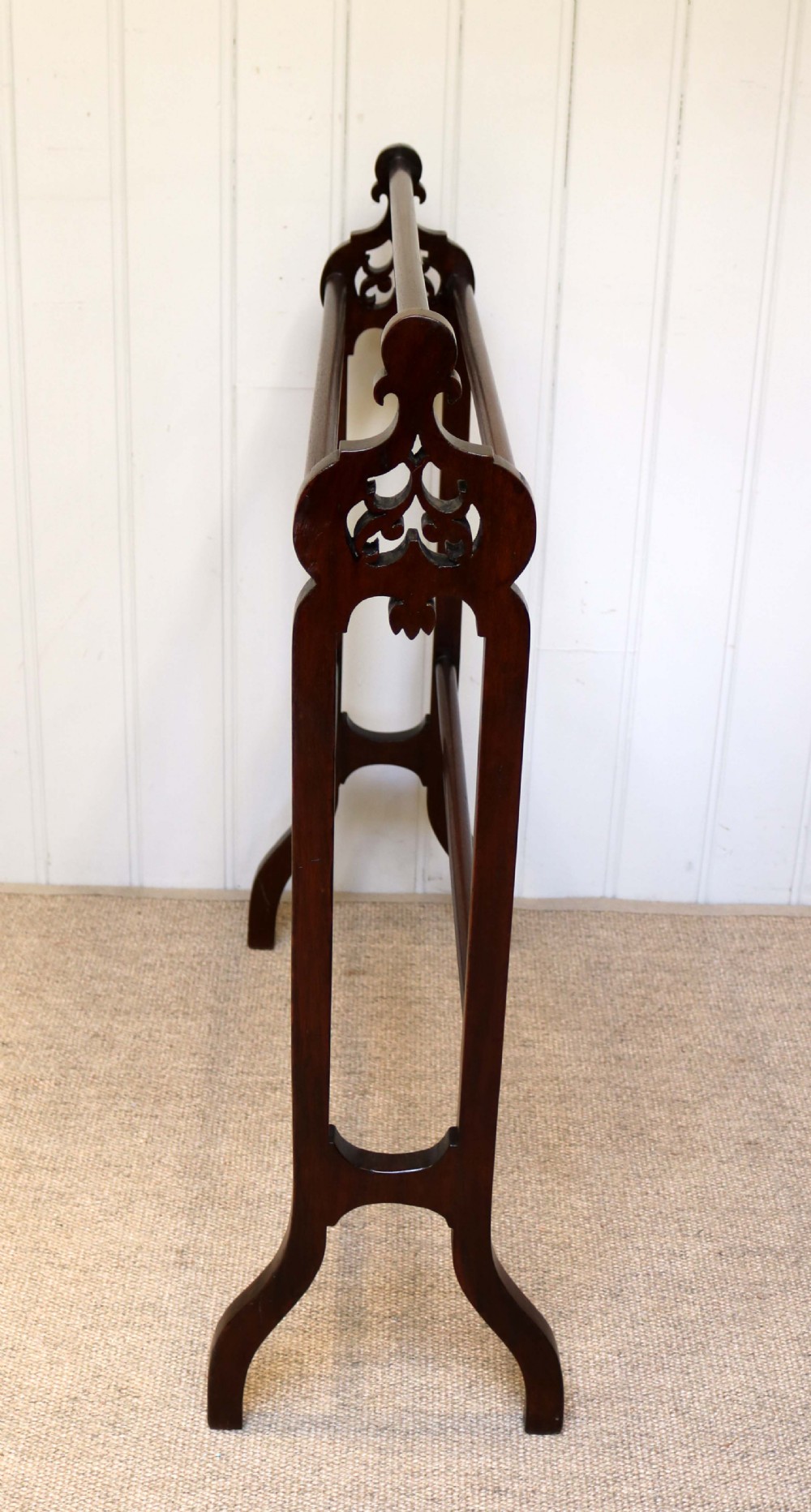 Victorian Mahogany Towel Rail