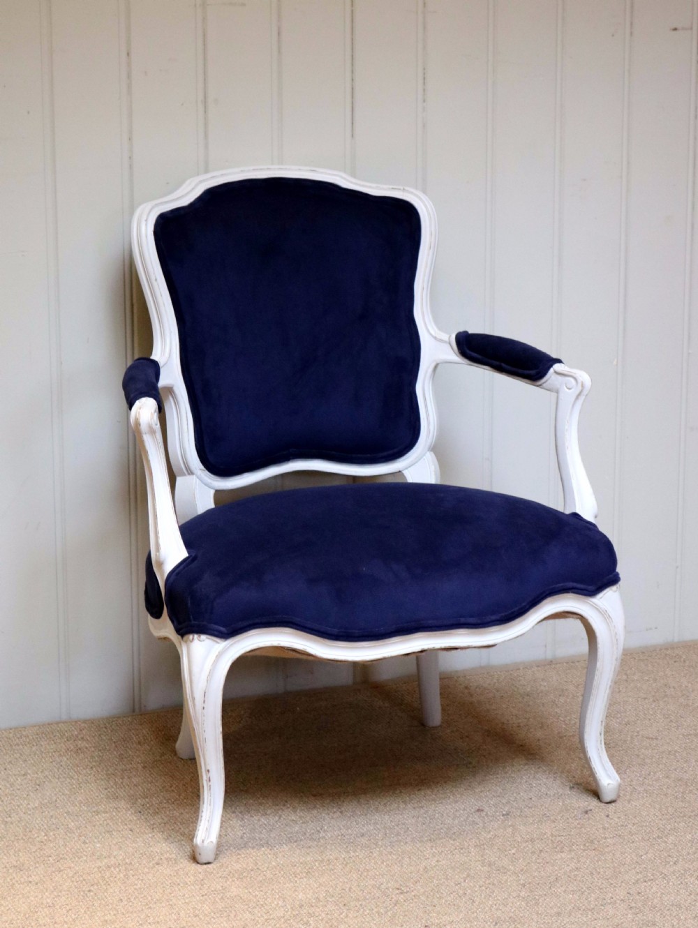 French Painted Armchair  View II