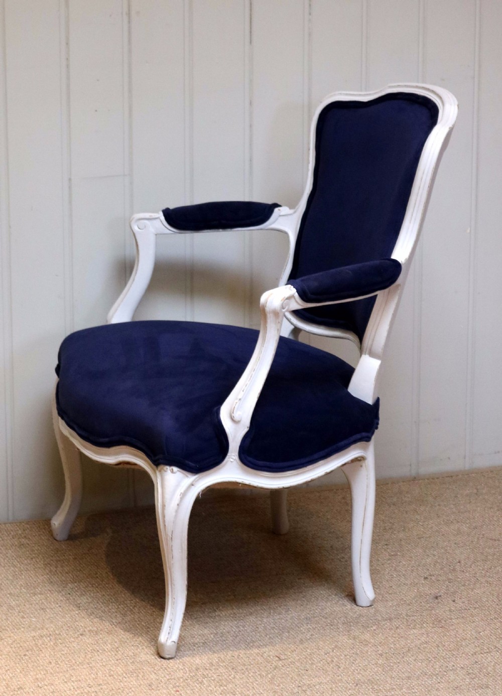 French Painted Armchair  View V