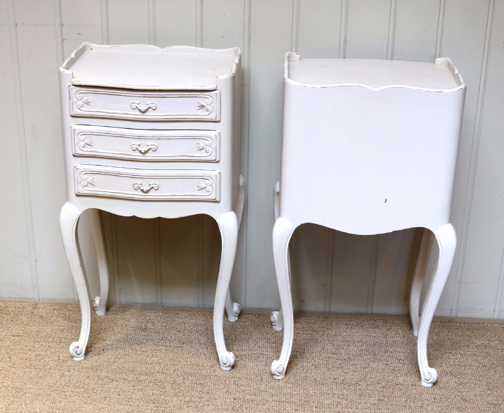 Pair Of Painted Bedside Cabinets View VI