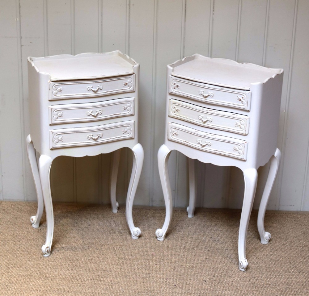 Pair Of Painted Bedside Cabinets View VII
