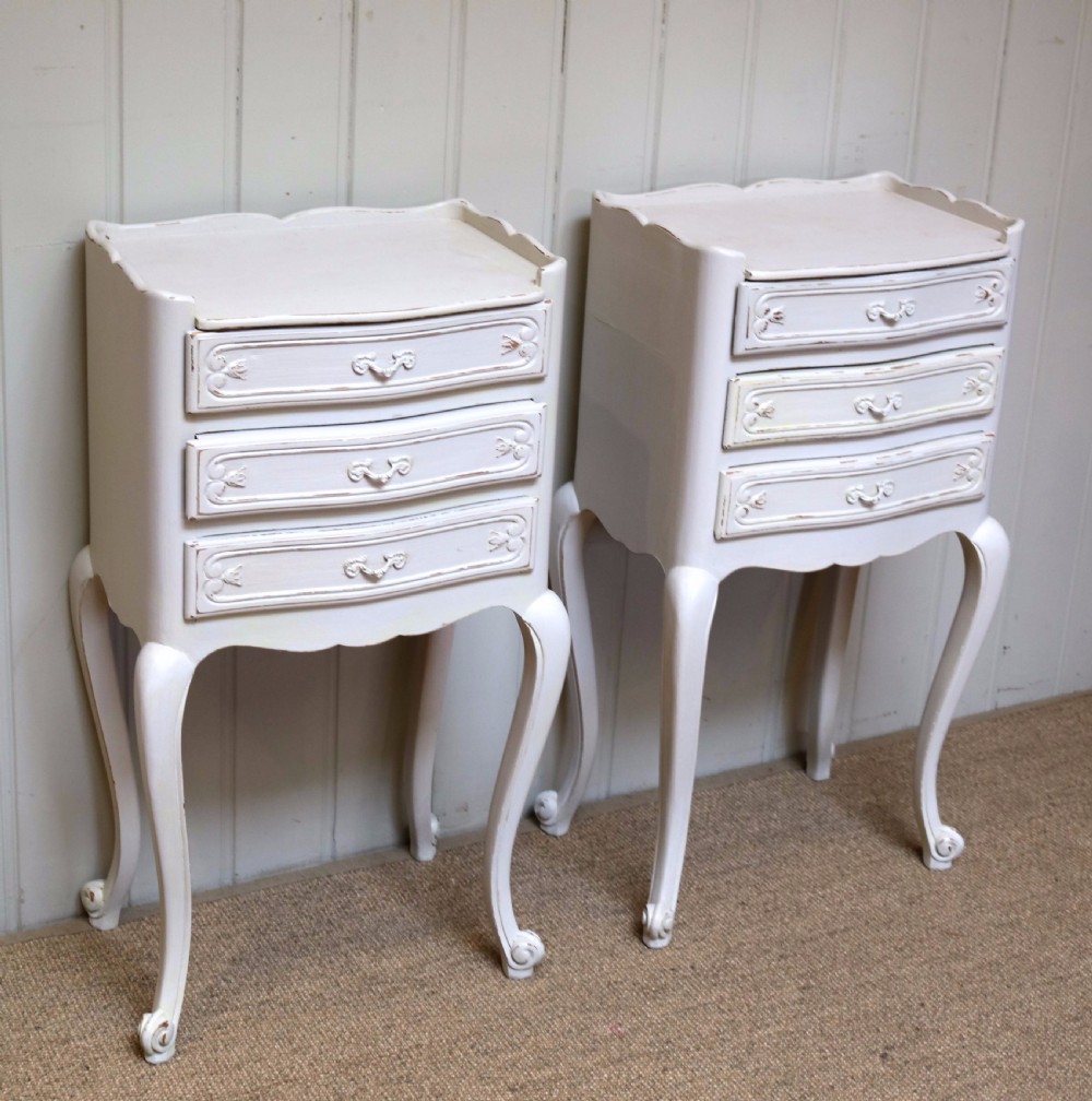 Pair Of Painted Bedside Cabinets View VIII