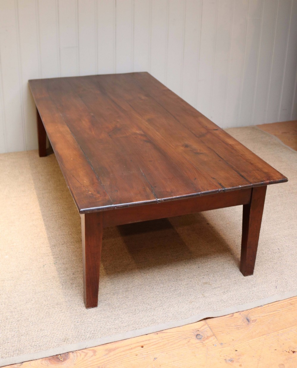 Low French Cherry Wood Table  View II