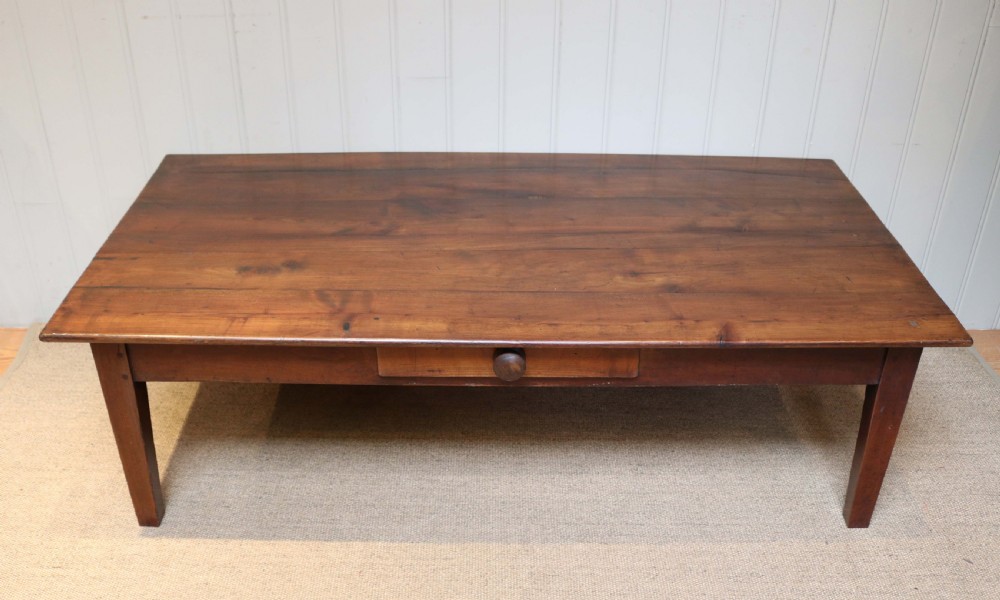 Low French Cherry Wood Table  View III