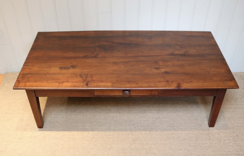 Low French Cherry Wood Table  View VII