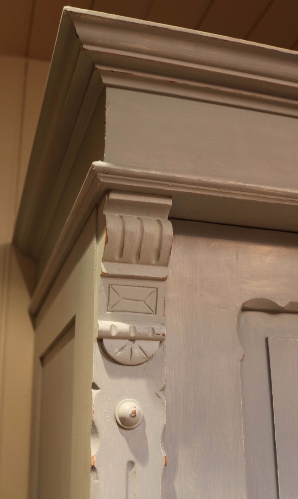 Large Painted Two Door Wardrobe View VI