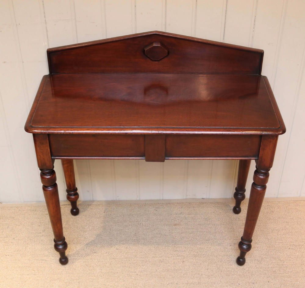 Late 19th Century Mahogany Hall Table View V