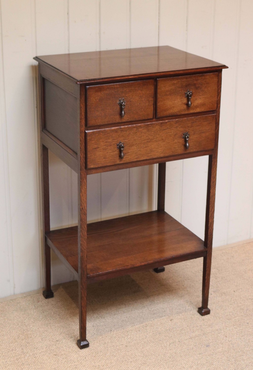 Oak Side Cabinet  View II