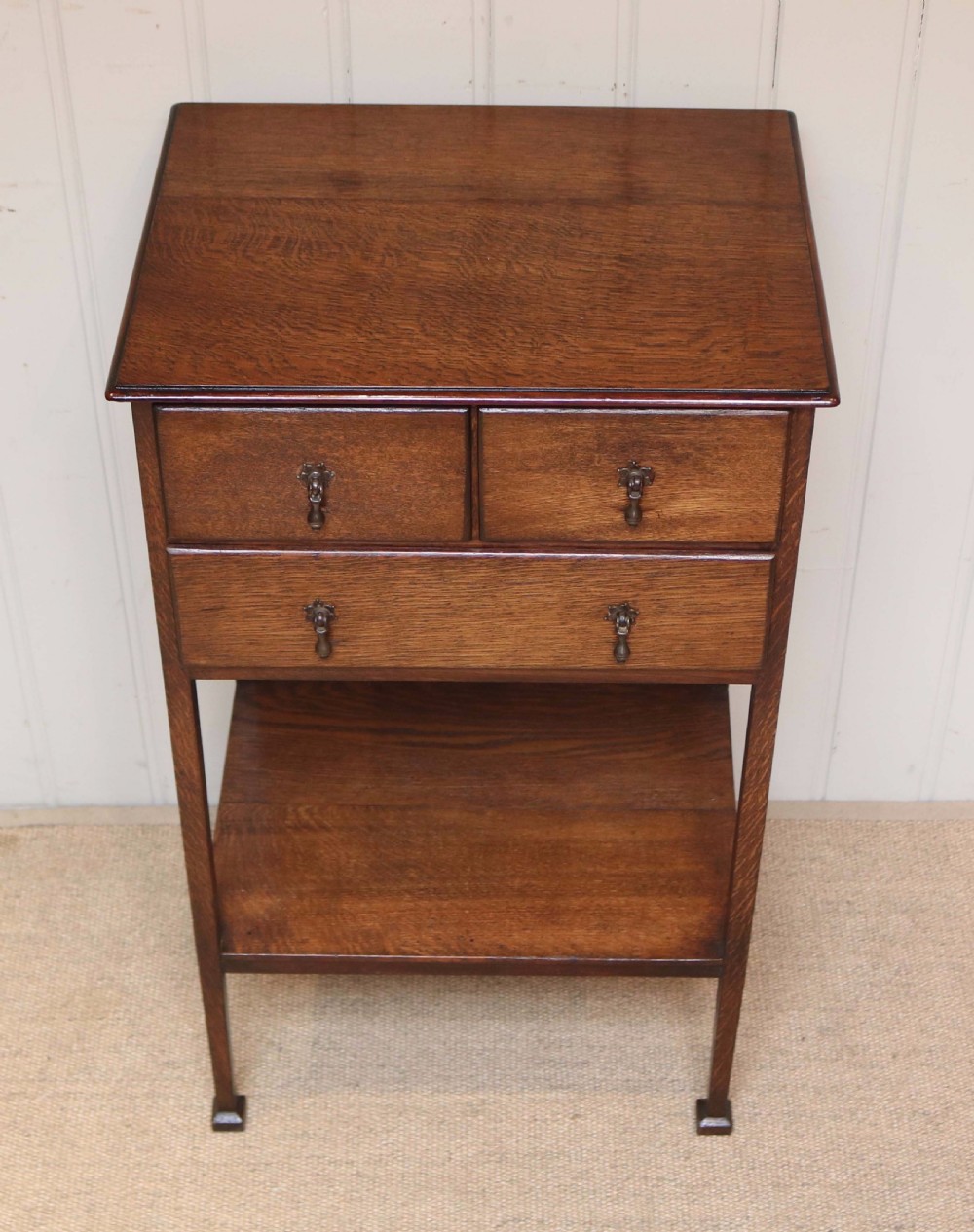 Oak Side Cabinet  View V