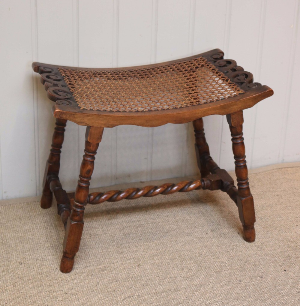 Beech Wood Stool  View II