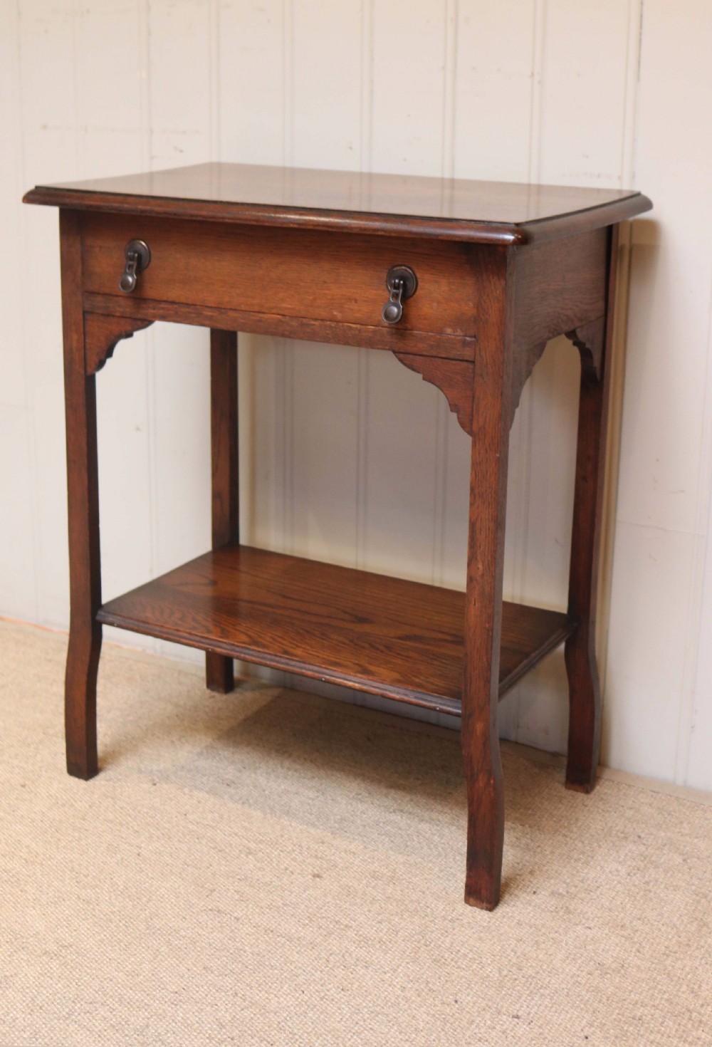 Low Oak Side Table  View III